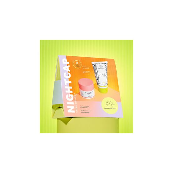 NIGHTCAP: CREAM EDITION - DRUNK ELEPHANT KIT NOTURNO HIDRATA��O E LIMPEZA EM CREME